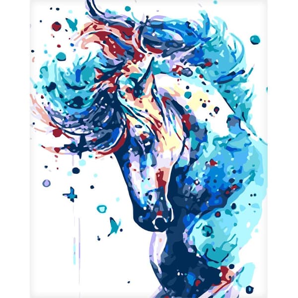 Lerretsposter, Hest - 60 x 75 cm