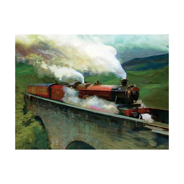 Harry Potter Hogwarts Express Canvas Print Multicoloured 60cm x 80cm