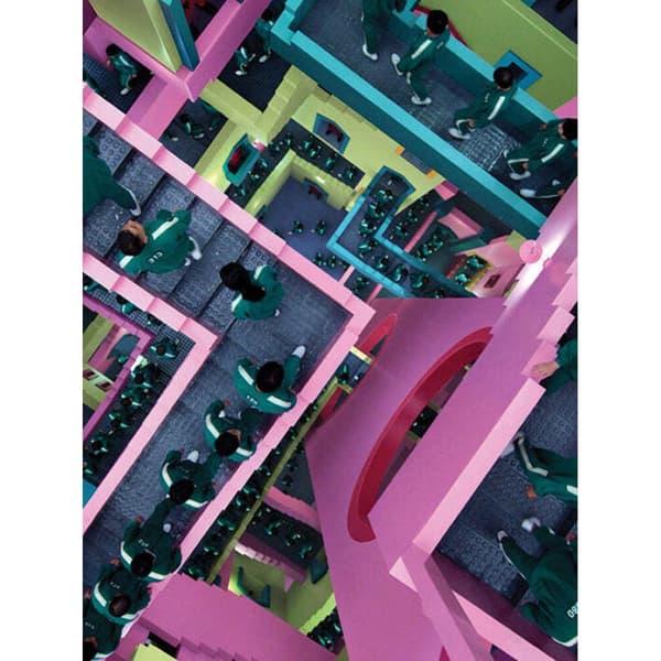 Squid Game Vertigo Canvas Print