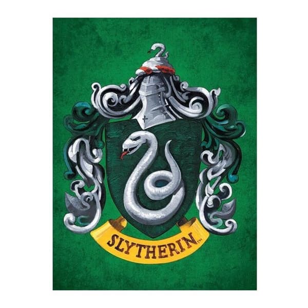 Harry Potter Slytherin lærred print Green 60cm x 80cm