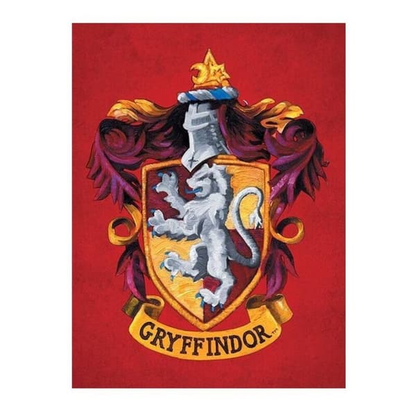 Harry Potter Gryffindor lærredsprint Red 60cm x 80cm