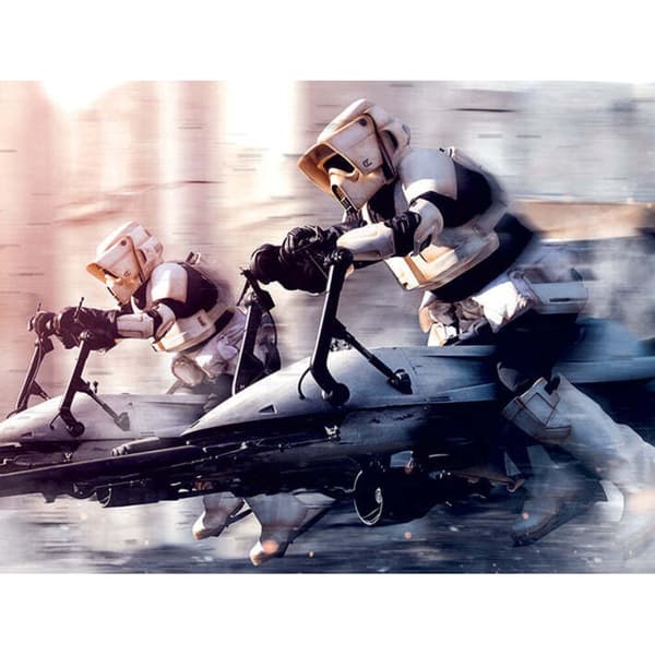 Star Wars: The Mandalorian Troopers Canvas Print