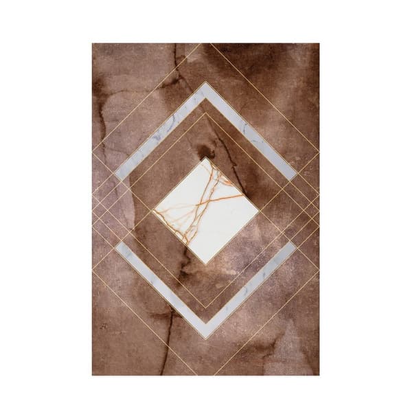 Hope Bainbridge Stone & Marble I Print Brown/White 40cm x 30cm