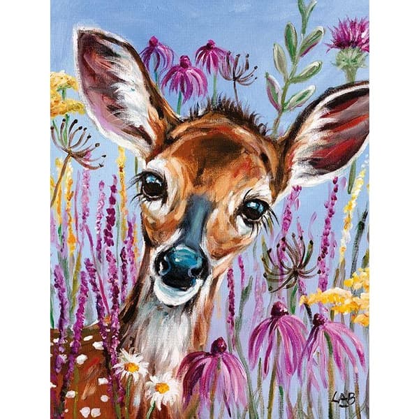 Louise Brown Innocence Framed Canvas Print