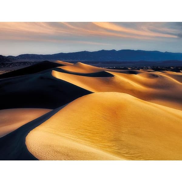 Dennis Frates Death Valley First Light Framed Canvas Print