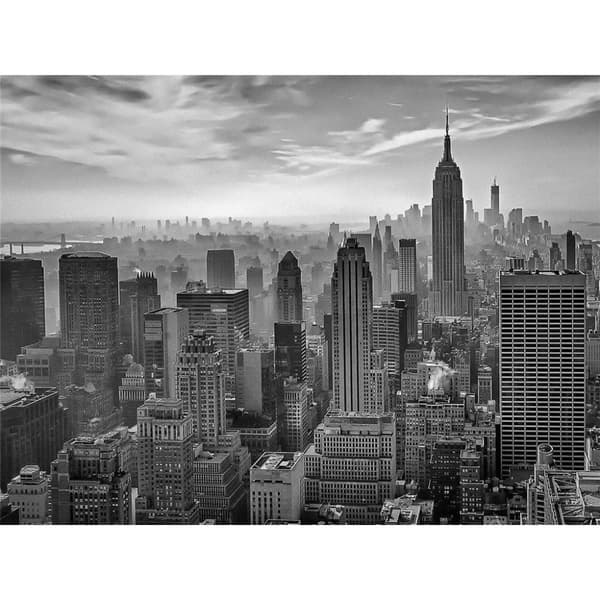 Pyramid International Hazy Gotham Canvas Print