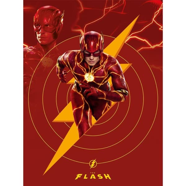 The Flash Energy Canvas Print