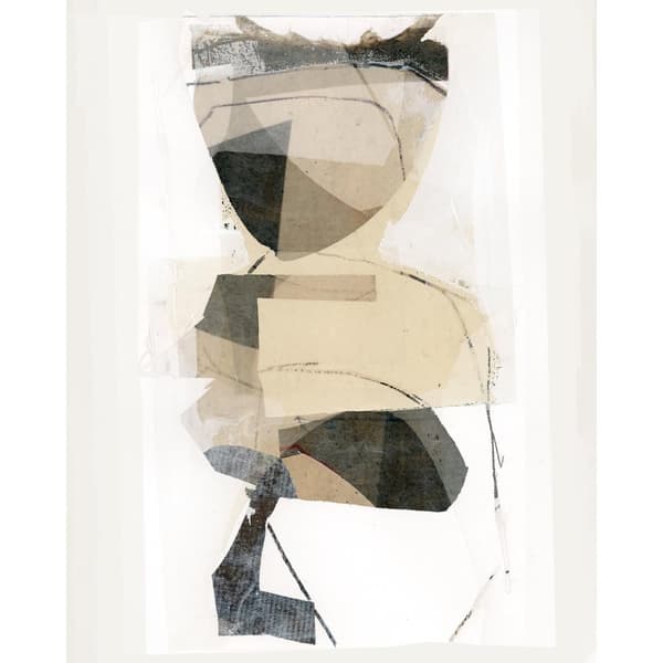 Cartissi Hampstead Heath II Canvas Print Beige/Black 50cm x 40cm