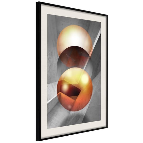 Inramad Poster / Tavla - Enchanted Globes