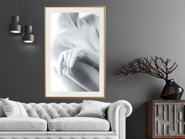 Inramad Poster / Tavla - Natural Sensuality