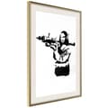Miniatyrbild 1 av 9: Inramad Poster / Tavla - Banksy: Mona Lisa with Bazooka II