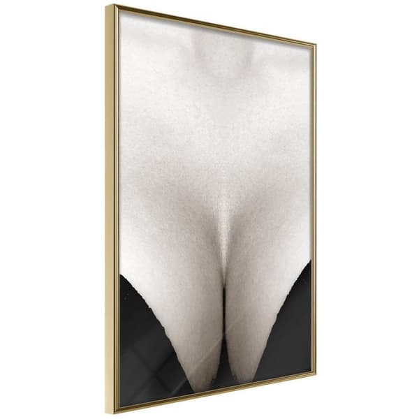 Inramad Poster / Tavla - Delicate Skin