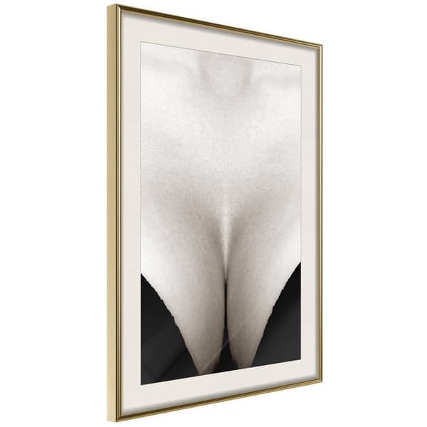 Inramad Poster / Tavla - Delicate Skin