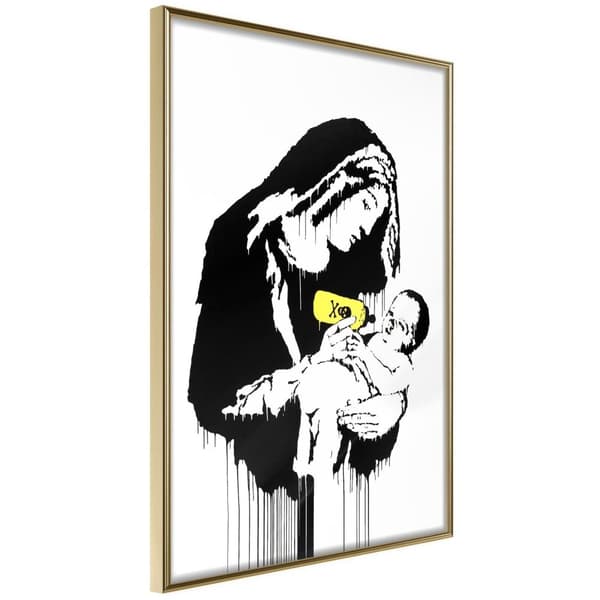Inramad Poster / Tavla - Banksy: Toxic Mary