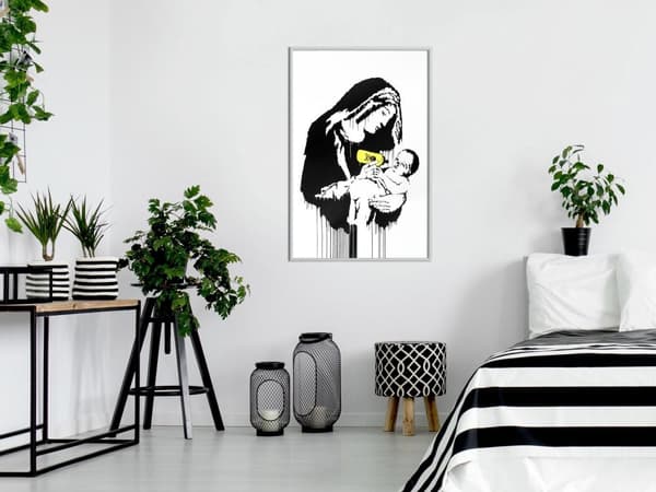 Inramad Poster / Tavla - Banksy: Toxic Mary