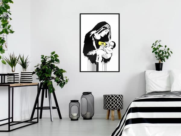 Inramad Poster / Tavla - Banksy: Toxic Mary