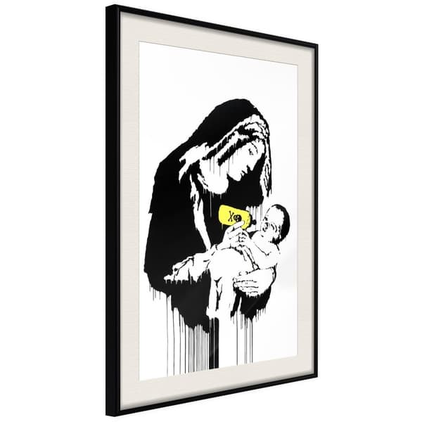 Inramad Poster / Tavla - Banksy: Toxic Mary