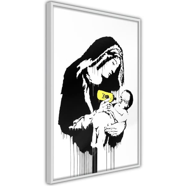 Inramad Poster / Tavla - Banksy: Toxic Mary