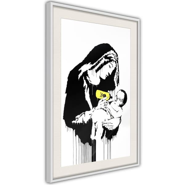 Inramad Poster / Tavla - Banksy: Toxic Mary