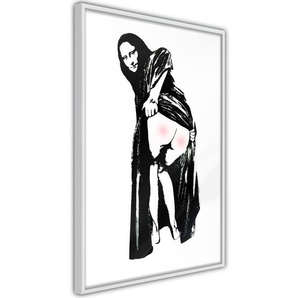 Inramad Poster / Tavla - Moona Lisa