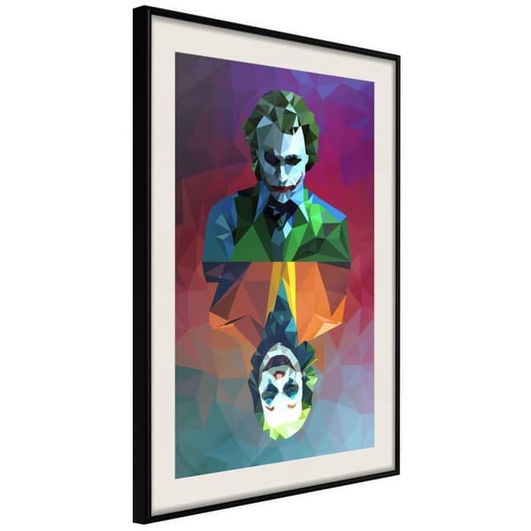 Inramad Poster / Tavla - Two Faces of a Villain