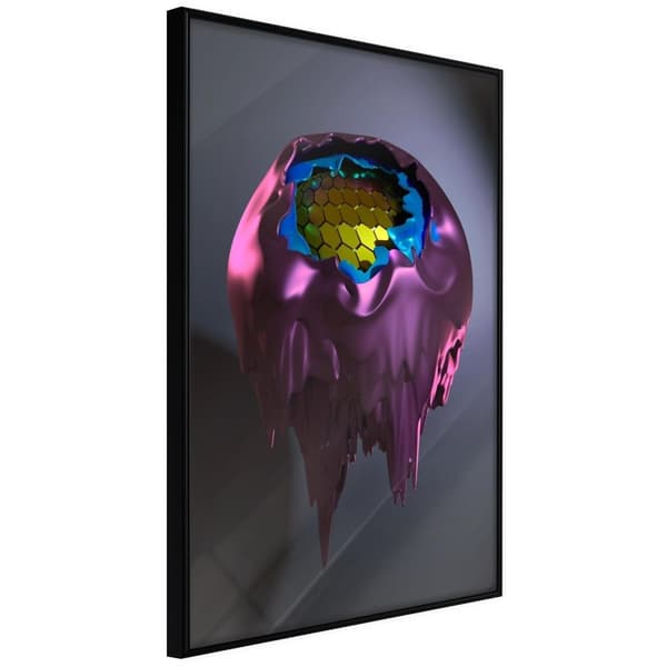 Inramad Poster / Tavla - Throng of Thoughts