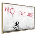 Miniatyrbild 1 av 9: Inramad Poster / Tavla - Banksy: No Future