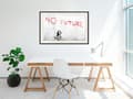 Miniatyrbild 5 av 9: Inramad Poster / Tavla - Banksy: No Future