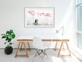 Miniatyrbild 9 av 9: Inramad Poster / Tavla - Banksy: No Future
