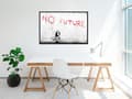 Miniatyrbild 2 av 9: Inramad Poster / Tavla - Banksy: No Future