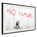 Miniatyrbild 1 av 9: Inramad Poster / Tavla - Banksy: No Future