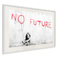 Miniatyrbild 1 av 9: Inramad Poster / Tavla - Banksy: No Future