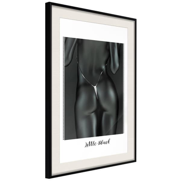 Inramad Poster / Tavla - Beauty of the Female Body