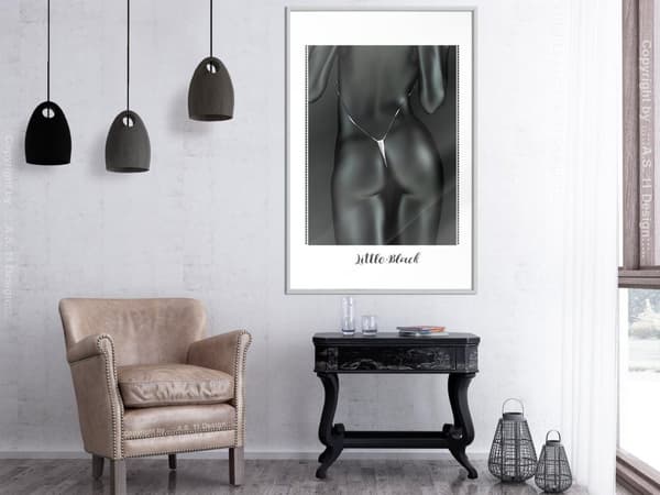 Inramad Poster / Tavla - Beauty of the Female Body