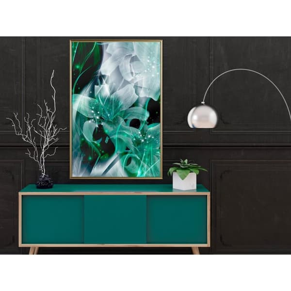 Inramad Poster / Tavla - Poisonous Flowers