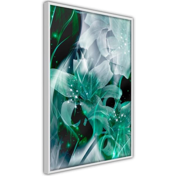 Inramad Poster / Tavla - Poisonous Flowers