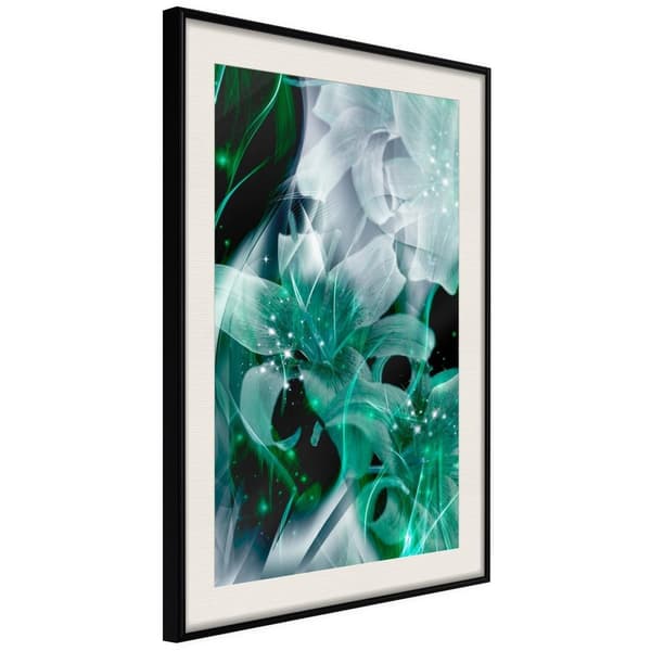 Inramad Poster / Tavla - Poisonous Flowers