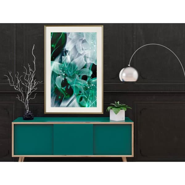 Inramad Poster / Tavla - Poisonous Flowers