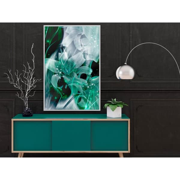 Inramad Poster / Tavla - Poisonous Flowers
