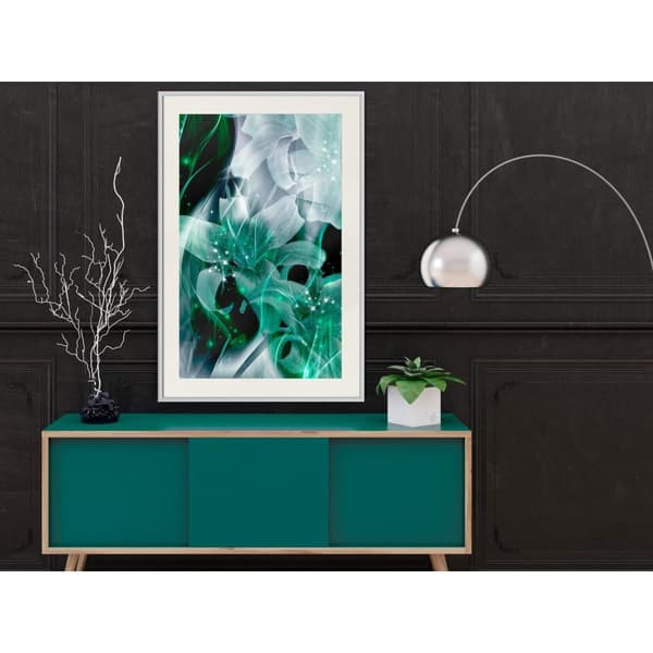 Inramad Poster / Tavla - Poisonous Flowers