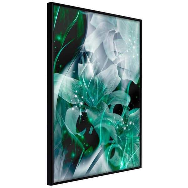 Inramad Poster / Tavla - Poisonous Flowers