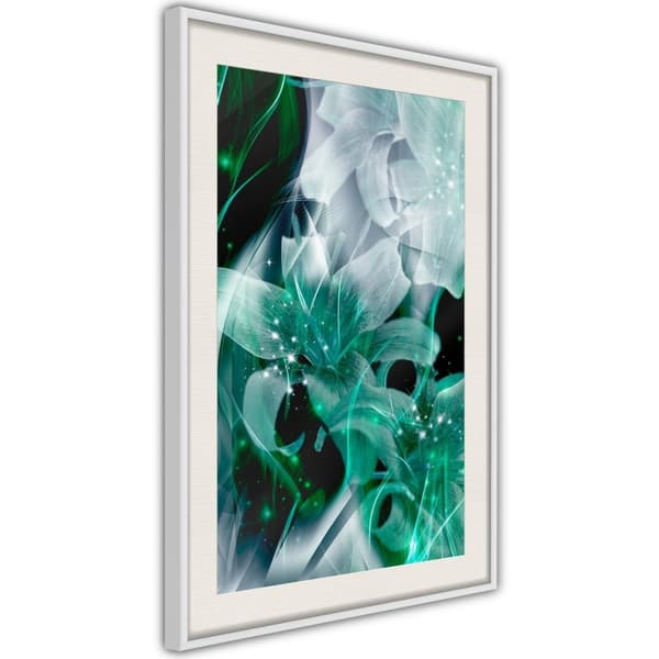 Inramad Poster / Tavla - Poisonous Flowers