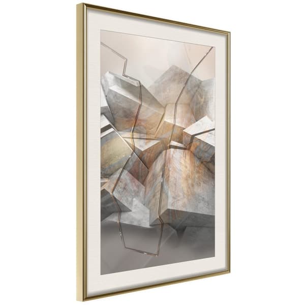 Inramad Poster / Tavla - Earthquake