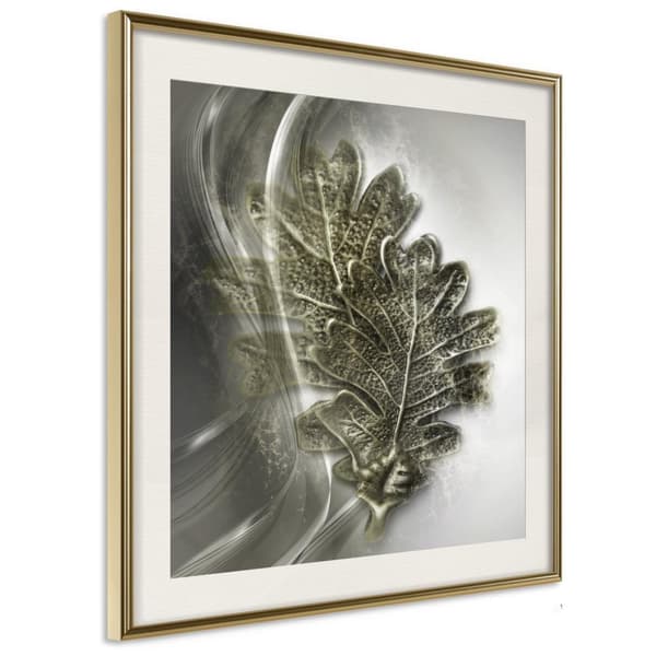 Inramad Poster / Tavla - Leaves of the Tree of Wisdom