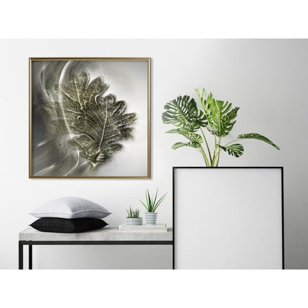 Inramad Poster / Tavla - Leaves of the Tree of Wisdom