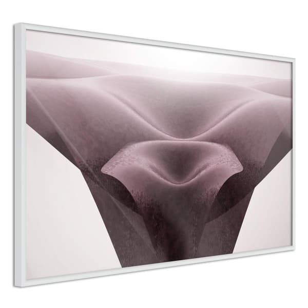 Inramad Poster / Tavla - Surreal Dunes