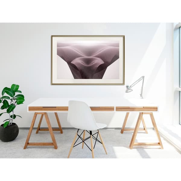 Inramad Poster / Tavla - Surreal Dunes