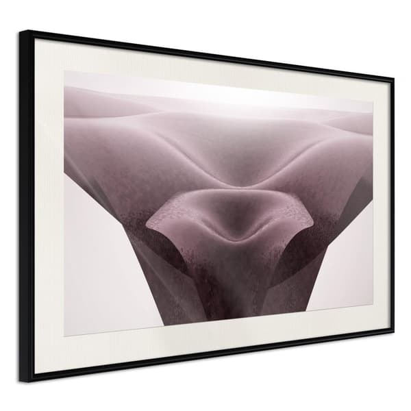 Inramad Poster / Tavla - Surreal Dunes