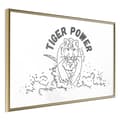 Miniatyrbild 1 av 9: Inramad Poster / Tavla - Inner Tiger