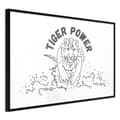 Miniatyrbild 1 av 9: Inramad Poster / Tavla - Inner Tiger